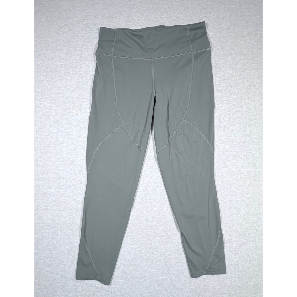 Lululemon All the Right Place High-Rise Drawcord Legging Sage Green Grey 12 Gym